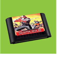 SEGA Shinobi III: Return of the Ninja Master Genesis/Mega Drive PAL Cartridge M…