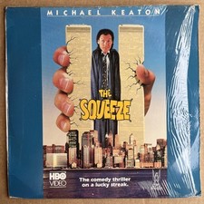 The Squeeze Laserdisc LD Michael Keaton Rae Dawn Chong