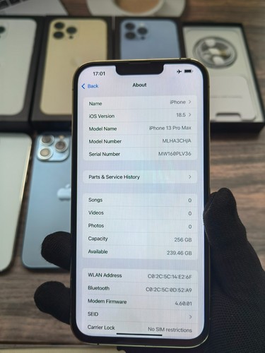 Free shipping Apple iPhone 13 Pro Max-128/256GB (Unlocked)IOS 6.7 in Smartphone - Picture 14 of 14