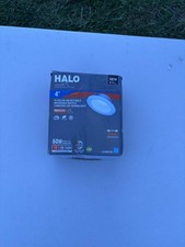 Halo 4" Canless LED Recessed Downlight, 5-Color Selectable - Untested