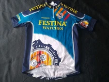 VINTAGE CYCLING CYCLING TEAM FESTINA PEUGEOT SIBILLE JERSEY SHIRT