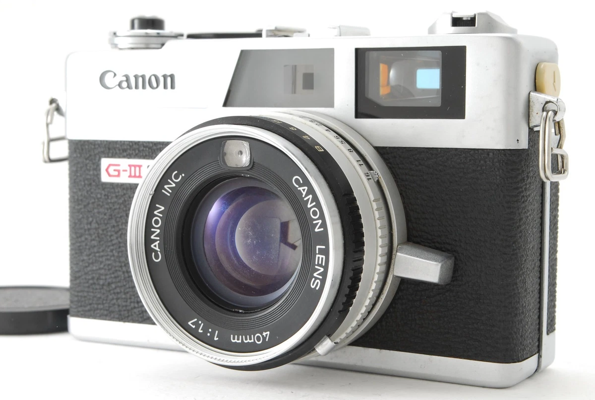 Canon Canonet QL17 GIII Film Cameras for sale - eBay