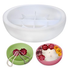 8.2'' Large Bowl Resin Mold,Large Round Bowl Silicone Mold,Big Container Stor...
