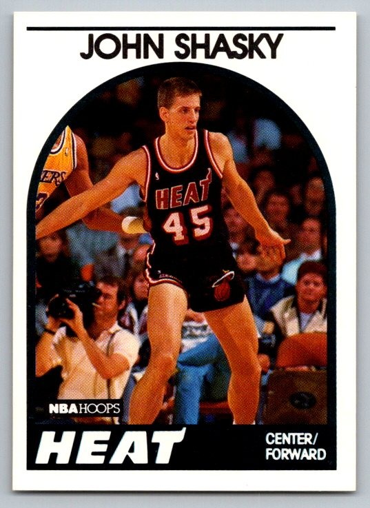 1989 John Shasky #268 Miami Heat