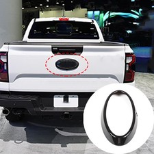 Gloss Black Car Tailgate Emblems Badge Trim Ring Cover Fit For Ford Ranger 23-26