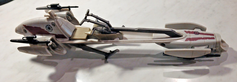 2005 Star Wars Clone Wars Turbo Tank Exclusive BARC Speeder Bike Hasbro