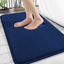 Thick Memory Foam Bath Mat Rug 30x20 Extra Soft Absorbent Bathroom Rug Quick ...