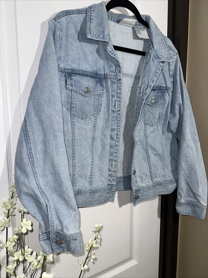 Chaqueta vaquera vintage Studio Ease azul denim talla - 14W Foto 4 de 4