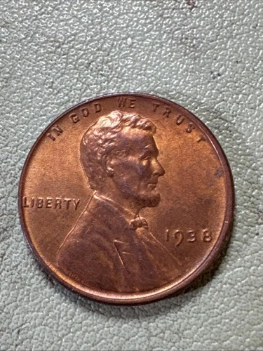 1938 Lincoln Wheat Cent Better Condition BU RB