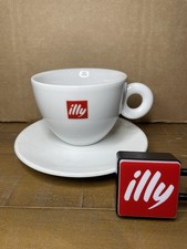 Illy Cappuccino Coffee Cup Saucer Set 200ml Made In Italy IPA New