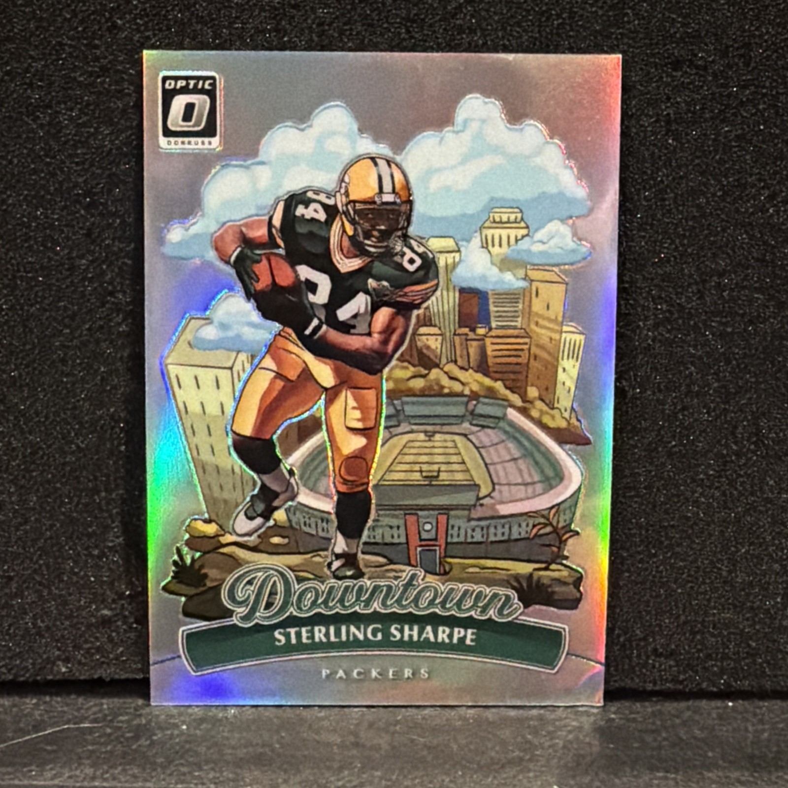 2025 Panini Donruss Optic Downtown Sterling Sharpe #24 Green Bay Packers