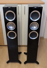 KEF R500, Standlautsprecher in schwarz, 2 St�...