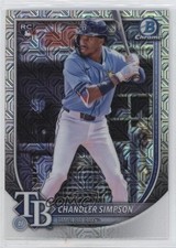 2025 Bowman Chrome Mega Box Mojo Refractor Chandler Simpson #18 11cz