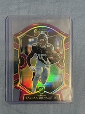 2020 Panini Select - Concourse Laviska Shenault Jr. #59 Purple Prizm Die-Cut RC