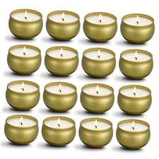  Scented Candles Gifts Set,16 Pack Natural Soy Wax Travel Tin Jar Candles for 