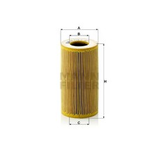 MANN HU719/5X Oil Filter Fits Porsche 911 3.4 Carrera 3.4 Carrera 4 3.6 Carrera