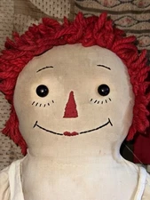 Old Folk Art Home Made Raggedy