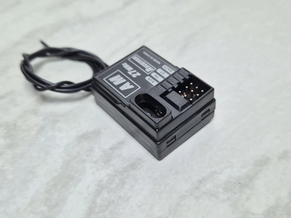 RC Radio Receiver AM 27MHz 2 CH Channel Nitro Electric RC Car Boat Universal - Image 4 of 4