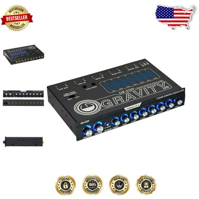 Compact 7 Band Equalizer with High Voltage Line Driver - Enhanced Sound Quality