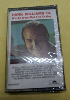 Hank Williams Jr - It's All Over But the Crying - Cassette - SEALED