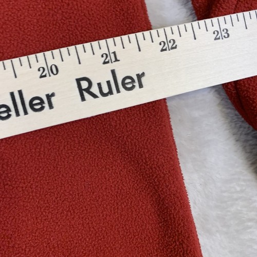 The North Face Sweatshirt Mens Large Red 1/4 Zip Quarter Zip Pullover Adult U17 - Picture 11 of 12