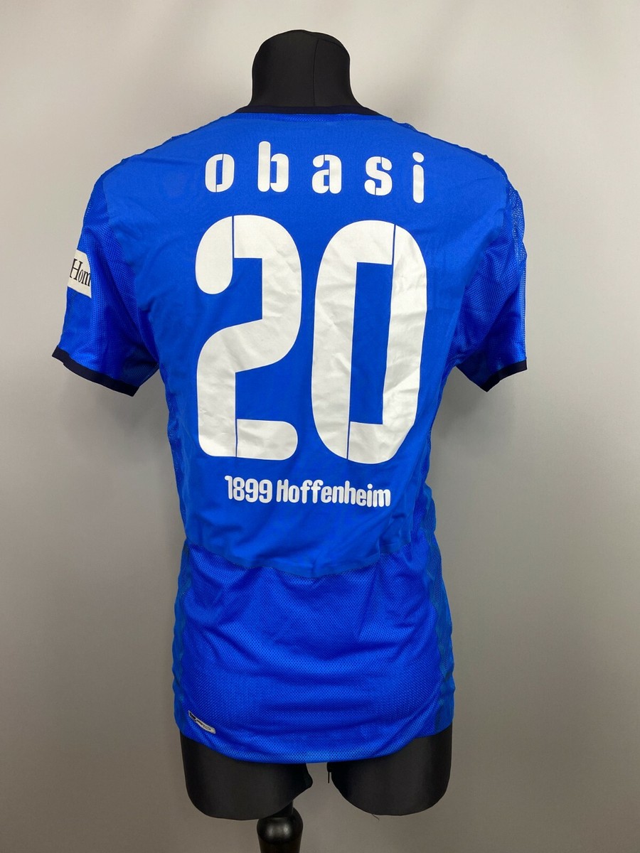 TSG 1899 HOFFENHEIM 2008 2009 OBASI HOME SHIRT MATCH WORN