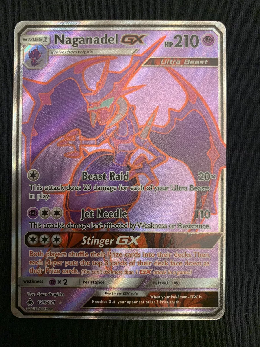 Naganadel GX (Full Art) (121/131) [Sun & Moon: Forbidden Light