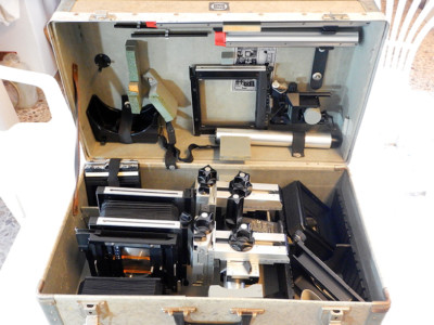Sinar P 4x5'' + CASE + Accessories -Viewer Extensions Bellows F Standard Chassis