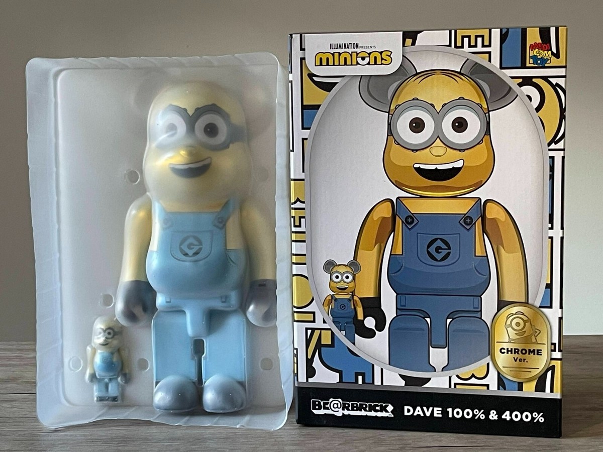 Be@rbrick Dave (Chrome Version) 1000% 7体セット BE@RBRICK DAVE 