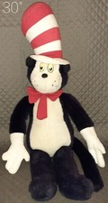 Rare Vintage Dr. Seuss The Cat In The Hat Large 1995 30" Macy's Plush Doll