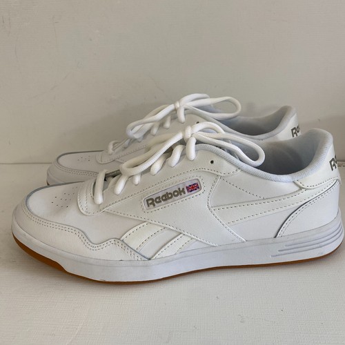 Reebok Club White Leather Sneakers Mens 9.5 - Picture 5 of 7