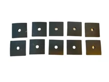 HD Truck Rubber Body to Frame Mount Pads set 10 Rubber w/ Fiber Insert