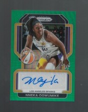 NNEKA OGWUMIKE 2022 Panini Prizm WNBA GREEN AUTO Retail Exclusive RARE SP SG-NOG
