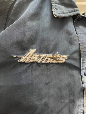 Blouson Bomber Vintage Starter Houston Astros Années 90 - Taille XL, Satin, Licence MLB