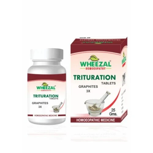 Wheezal Graphites Trituration Tablet 3X 25gm - Picture 2 of 3