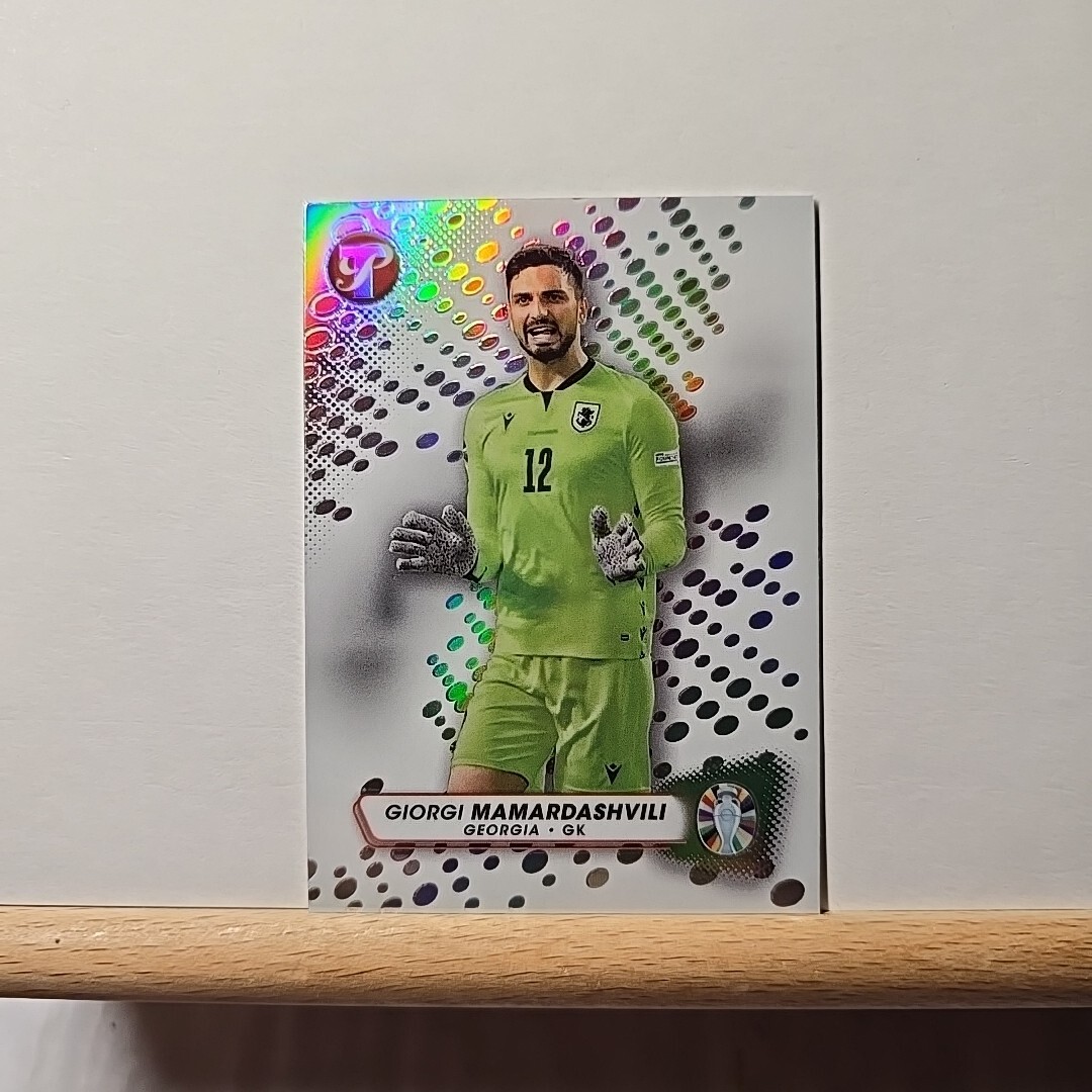 2023 Topps Pristine Road to UEFA EURO Giorgi Mamardashvili