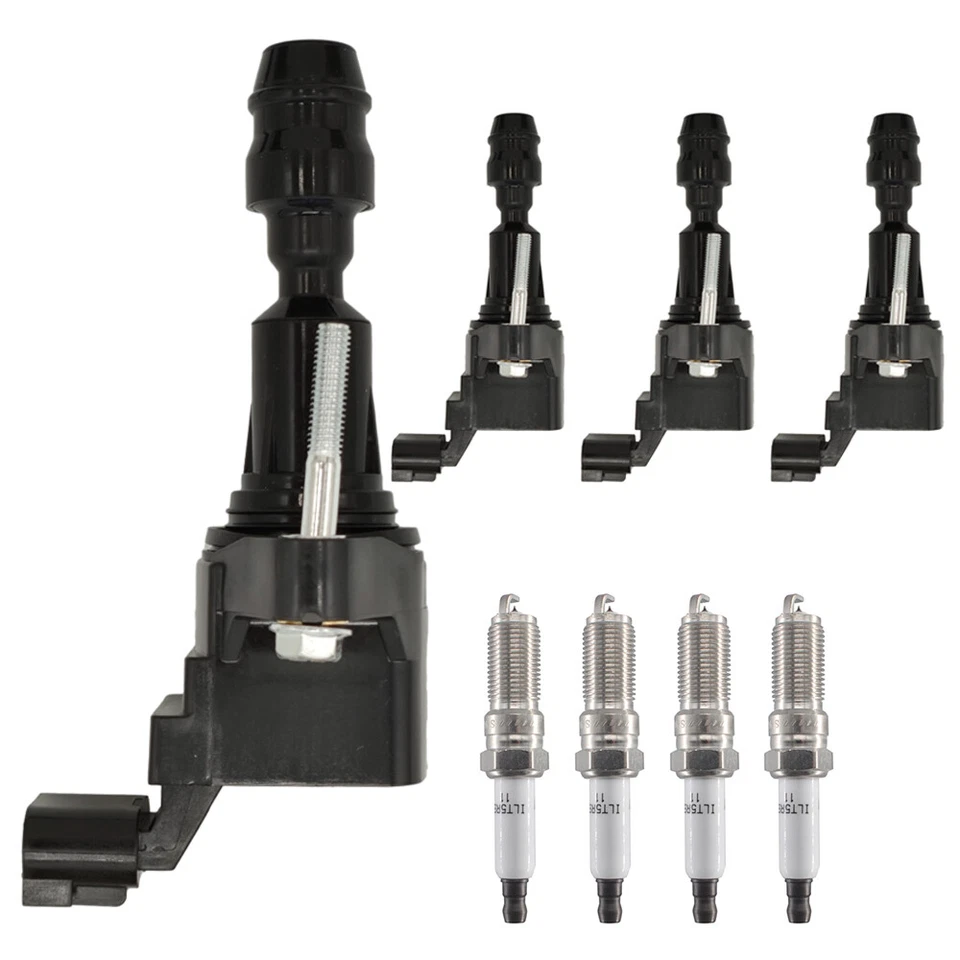 4 bobinas de encendido + 4 bujías para Chevrolet Buick Regal Lacrosses 2011-2017 Foto 2 de 4