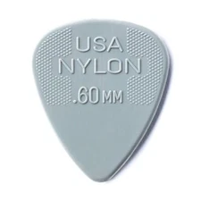 Dunlop Nylon Standard, Light Gray, .60mm, 72/Bag  Assorted Styles , Sizes 