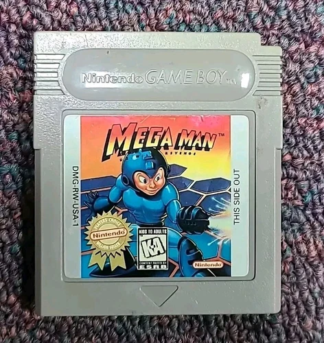 Mega Man 1 Dr. Wily's Revenge (Game Boy) GB (100% Authentic) Tested & Works Well
