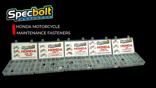HONDA CR 125/250 Replacement Maintenance Bolt Kit Elsinore CR125 CR250 SPECBOLT - Foto 4