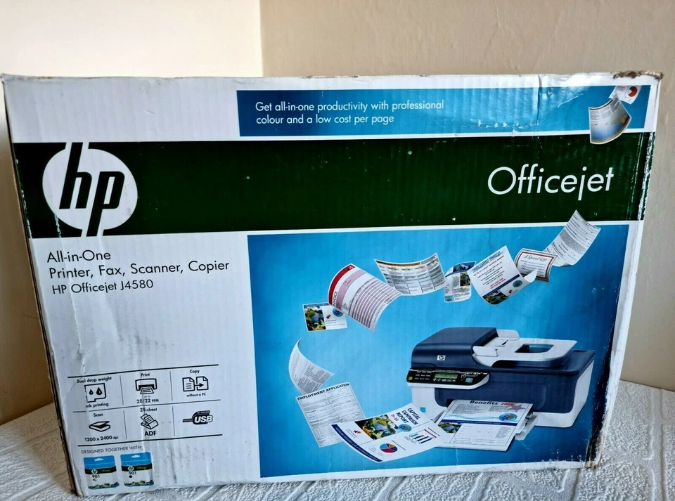 HP OFFICEJET J4580 DRUCKER - Bild 3 von 3