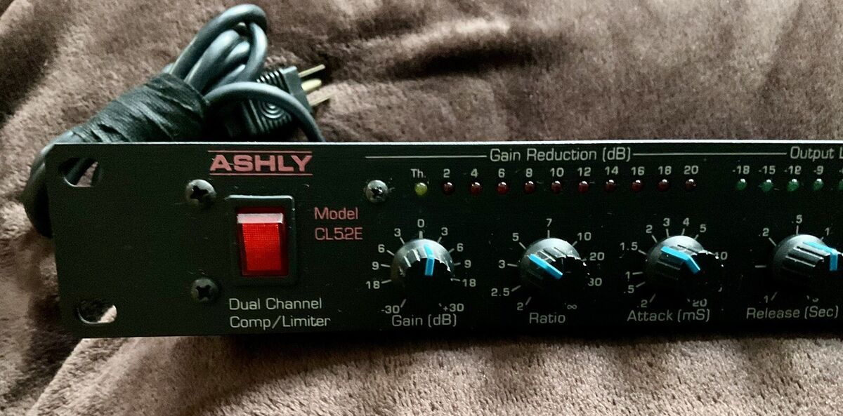 Ashly CL52E Dual Channel Compressor Limiter Made In USA | eBay Ashly CL52E Dual Channel Compressor Limiter Made In USA | eBay