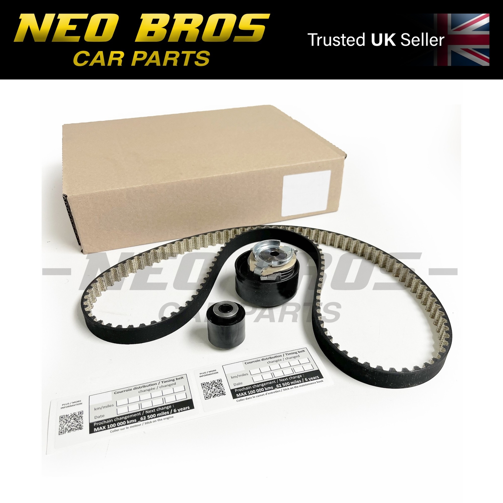 OE Timing Belt Kit Citroen DS Peugeot Vauxhall 1.0 1.2 EB2 1654516180