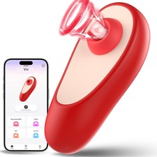 Rose Vibrator-Clit-Nipple-Sucker-Women-Massager-Toy-use Lubricant US