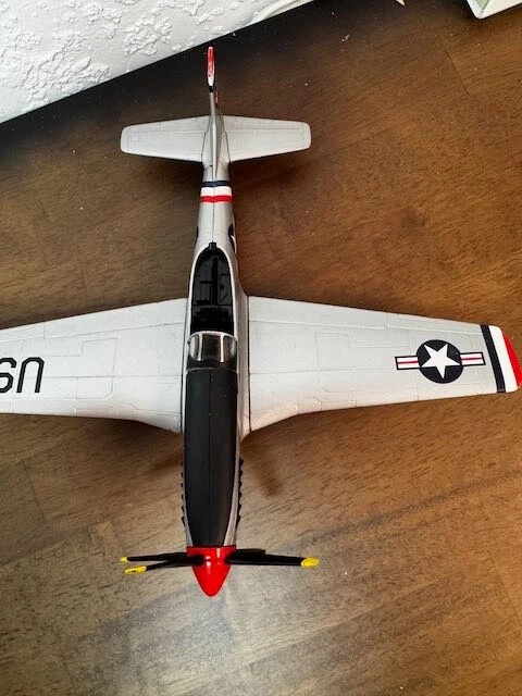 WW2 Plane Diecast Model War Bird-Metal 51 Mustang Su Su 11 - Image 2 of 4