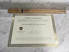 Pair of Simon Phillips DRUMSTICKS DRUM STICKS Pro Mark New Generation 707 TOTO