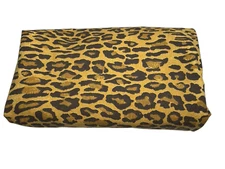 Ralph Lauren ARAGON Sheet FULL/QUEEN Flat Leopard Cheetah ANIMAL Print Cotton