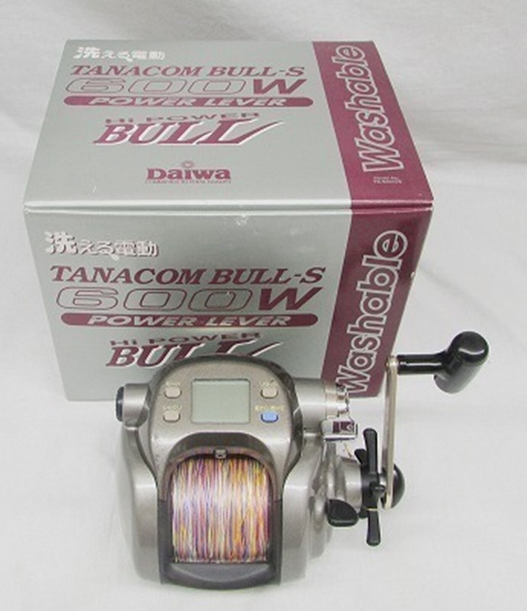 Daiwa Tanacom Bull S600W 45kg Big-game Electric reel Used Daiwa Tanacom Bull S600W 45kg Big-game Electric reel Used