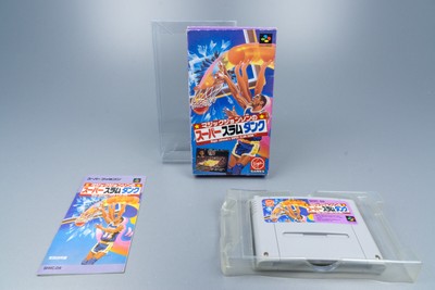 Super Famicom *Magic Johnson's Super Slam Dunk* SFC OVP mit Anleitung NTSC-J