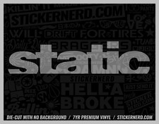 Static Sticker - Vinyl Car Decals - Stance Window Decal - Jdm Tuner Kdm Cars Static Sticker - Vinyl Car Decals - Stance Window Decal - Jdm Tuner Kdm Cars